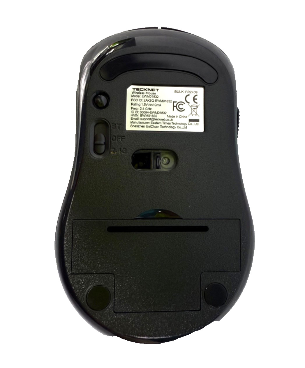 TECKNET Wireless USB Mouse Model EWM01832 New Original Box