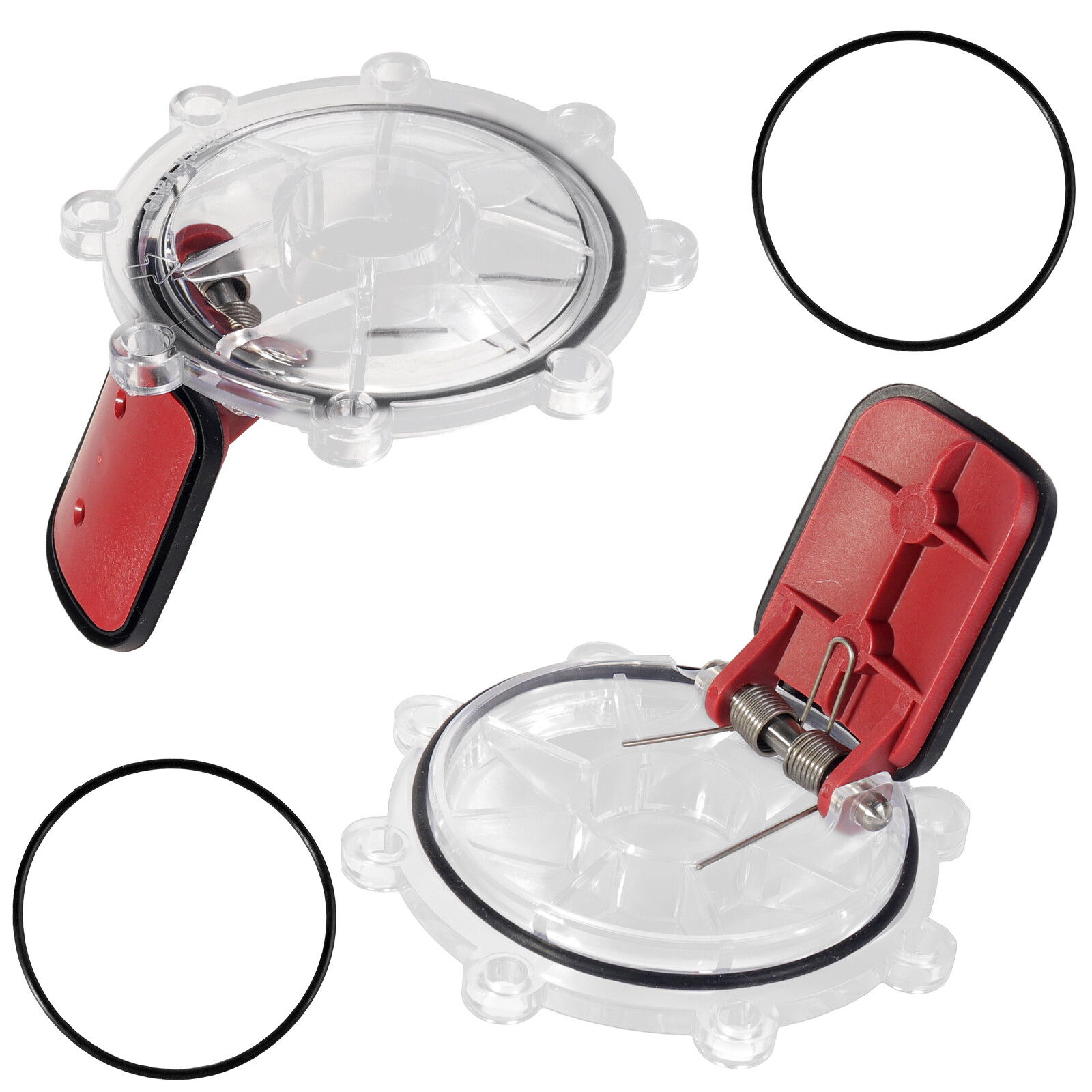 2 Pack 7056 Pool Check Valve Cover With Flapper Assembly Replacement For 7235