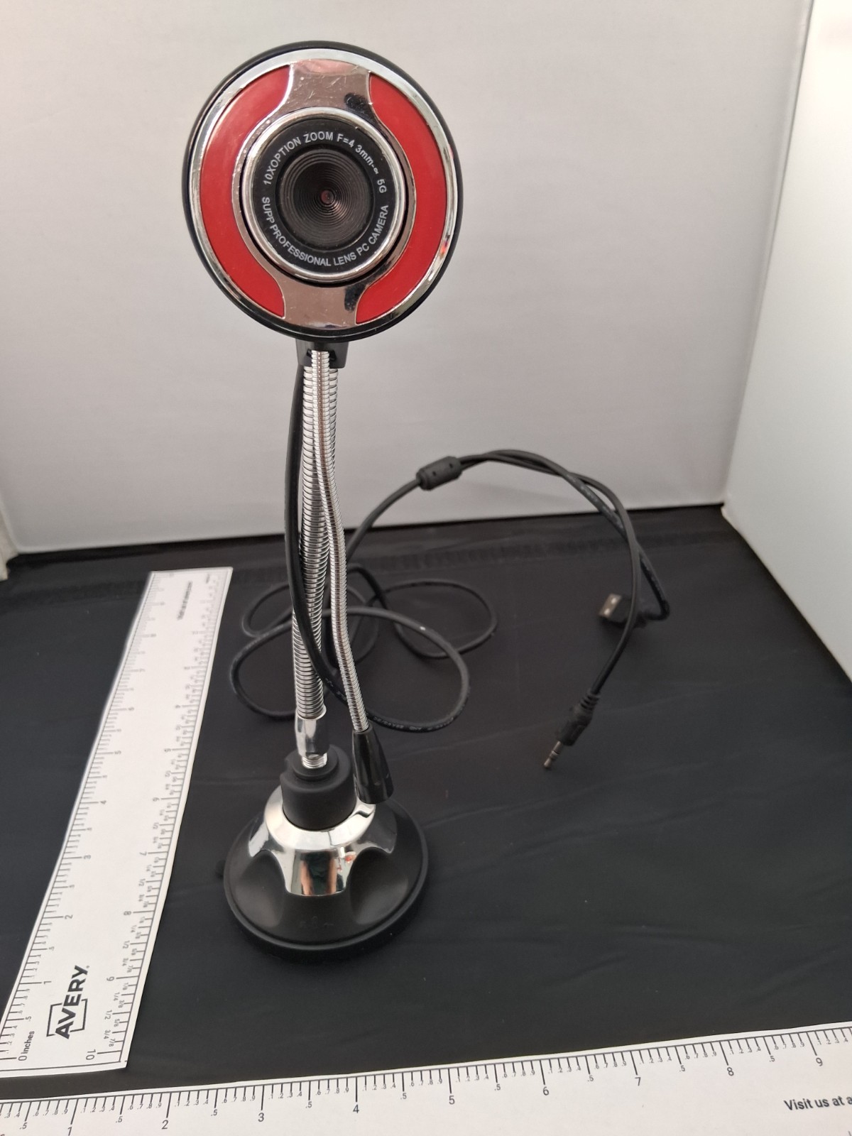 Professional Lens 2.0 USB PC Camera 10xOption Zoom 5G Web Camera w/ Mic F=4.3mm