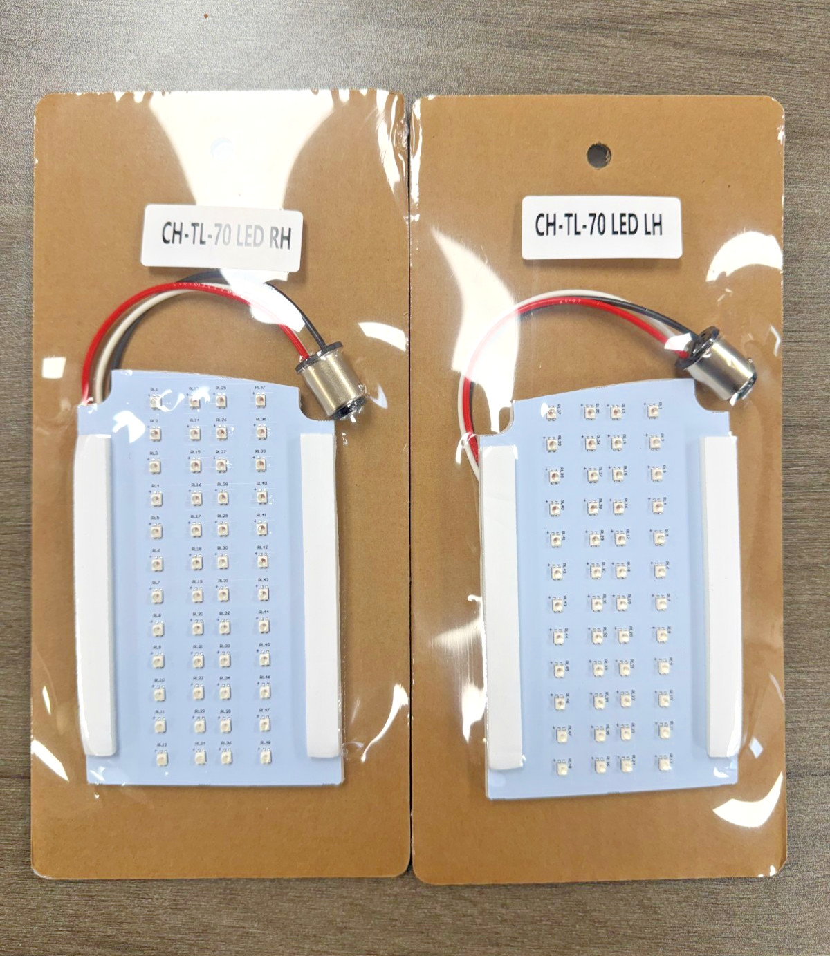 Free Shipping 1970 Chevelle LED Tail Light Module Assembly LH RH PAIR