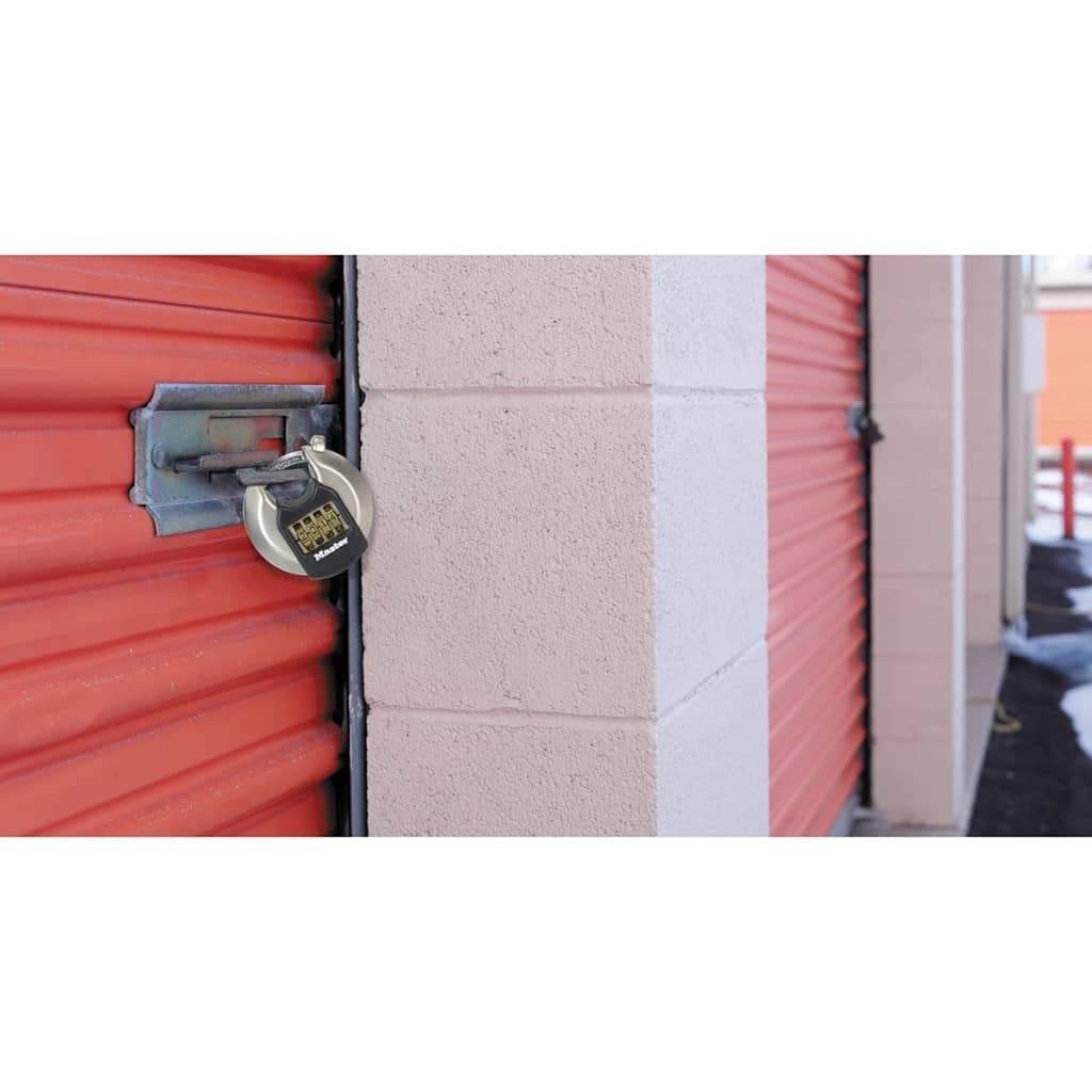 MASTER LOCK Heavy Duty Circular Combination Padlock, Security level 8/10, Combin