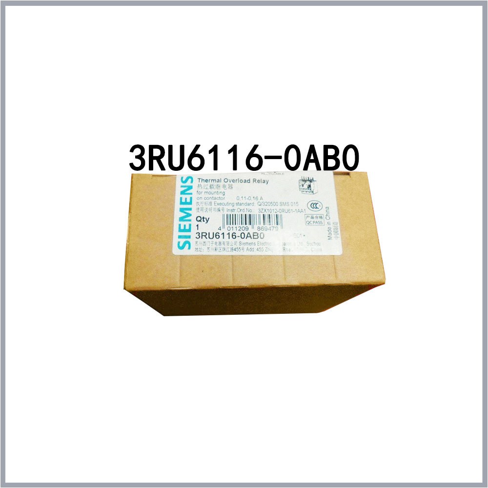 Siemens 3RU6116-0AB0 3RU6116-0JB0 3RU6116-0KB0 3RU6116-1AB0 3RU6116-1BB0 relays