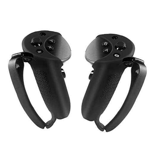 Silicone Grip Cover for Meta Quest Pro, Protector Cover Compatible with black