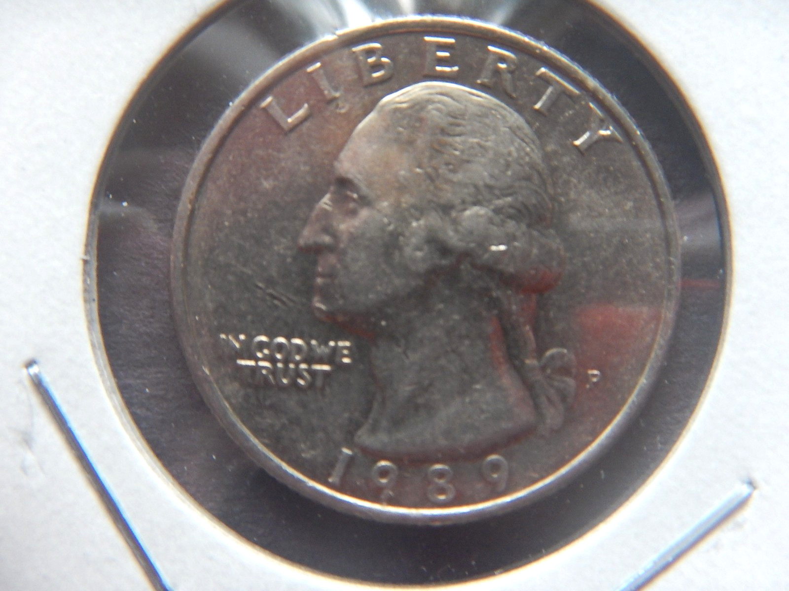 1989 (P) George Washington Quarter