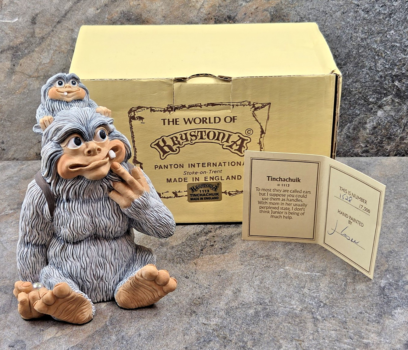 The World Of KRYSTONIA Tinchachuik Figure #1113 1995