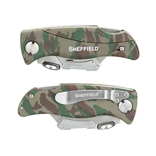 Sheffield 12131 Camouflage Quick Change Utility Knife