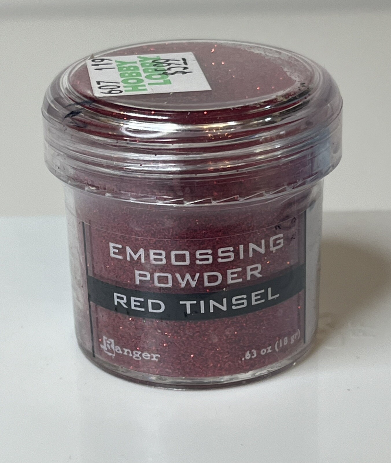 Ranger Embossing Powder-Red Tinsel EPJ-41061