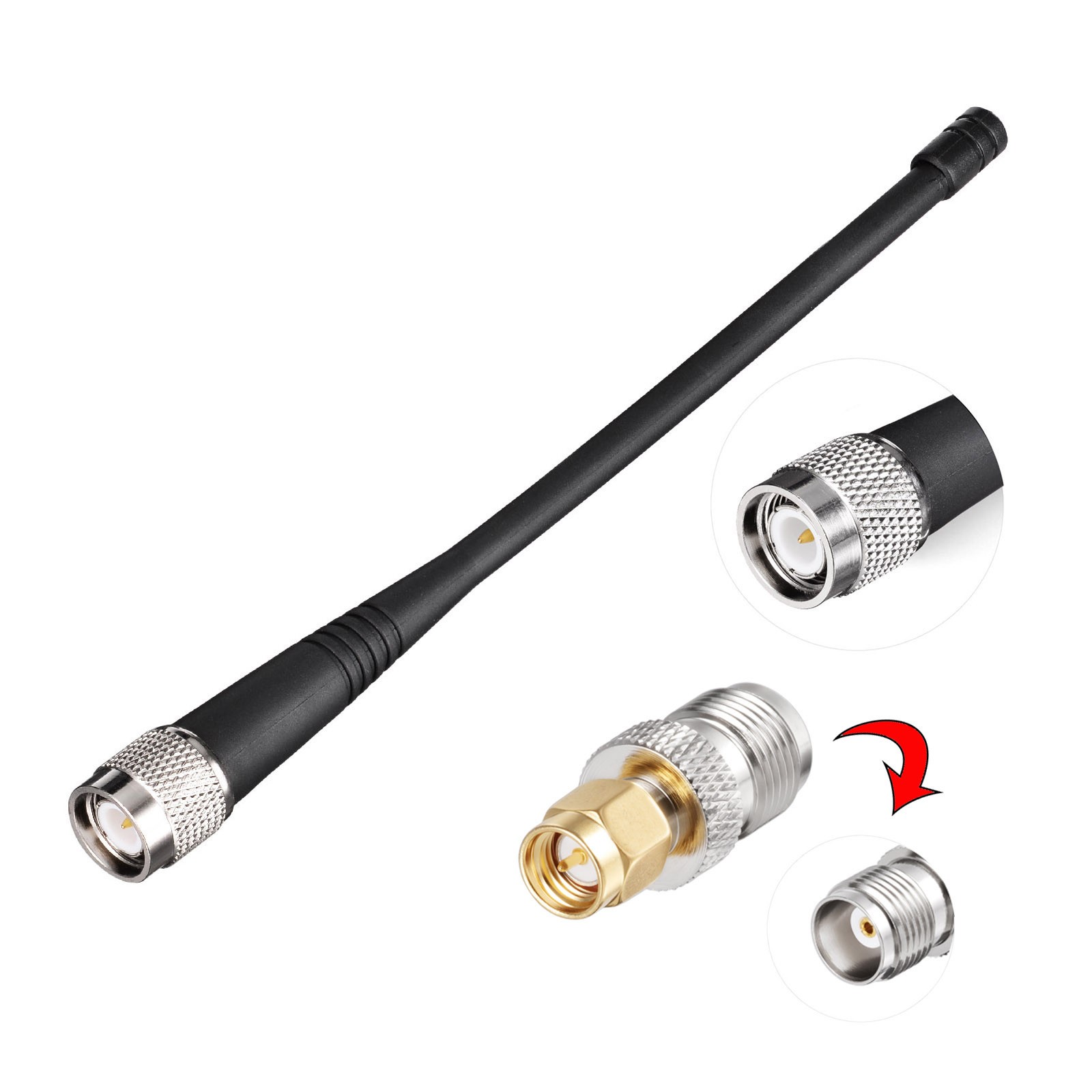 410-470 MHz Rubber Duck Antenna TNC SMA For Trimble R10 R12 GNSS Receiver Radio