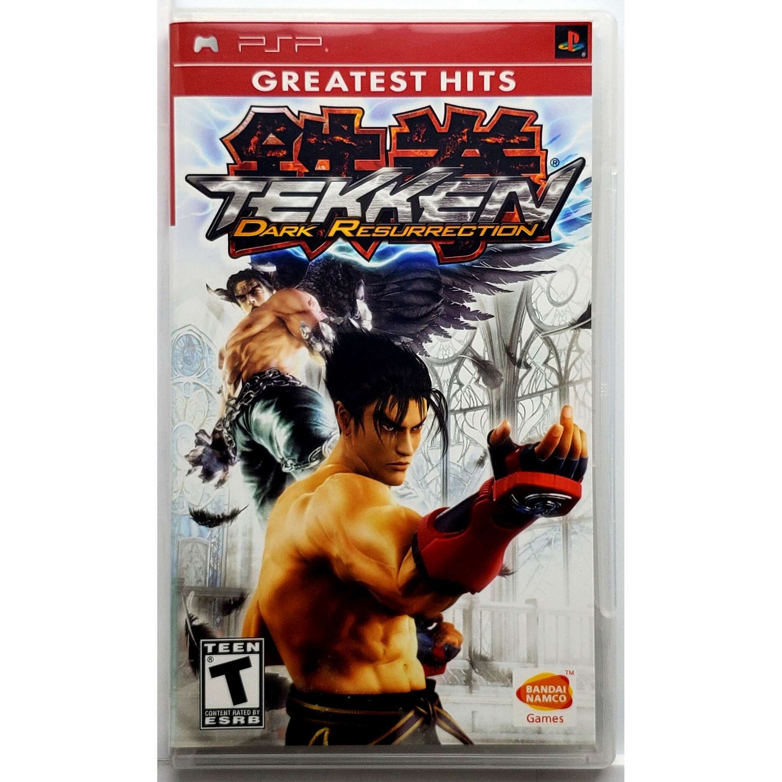 Box, No Game - Tekken Dark Resurrection Greatest Hits - Playstation Portable PSP