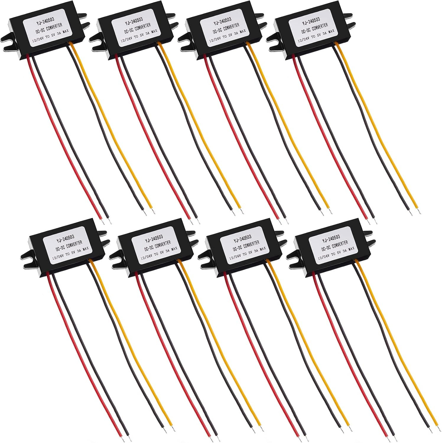 Direct Current Converter 12V to 5V 3A 15W Buck Converter Module, Reduced Voltage