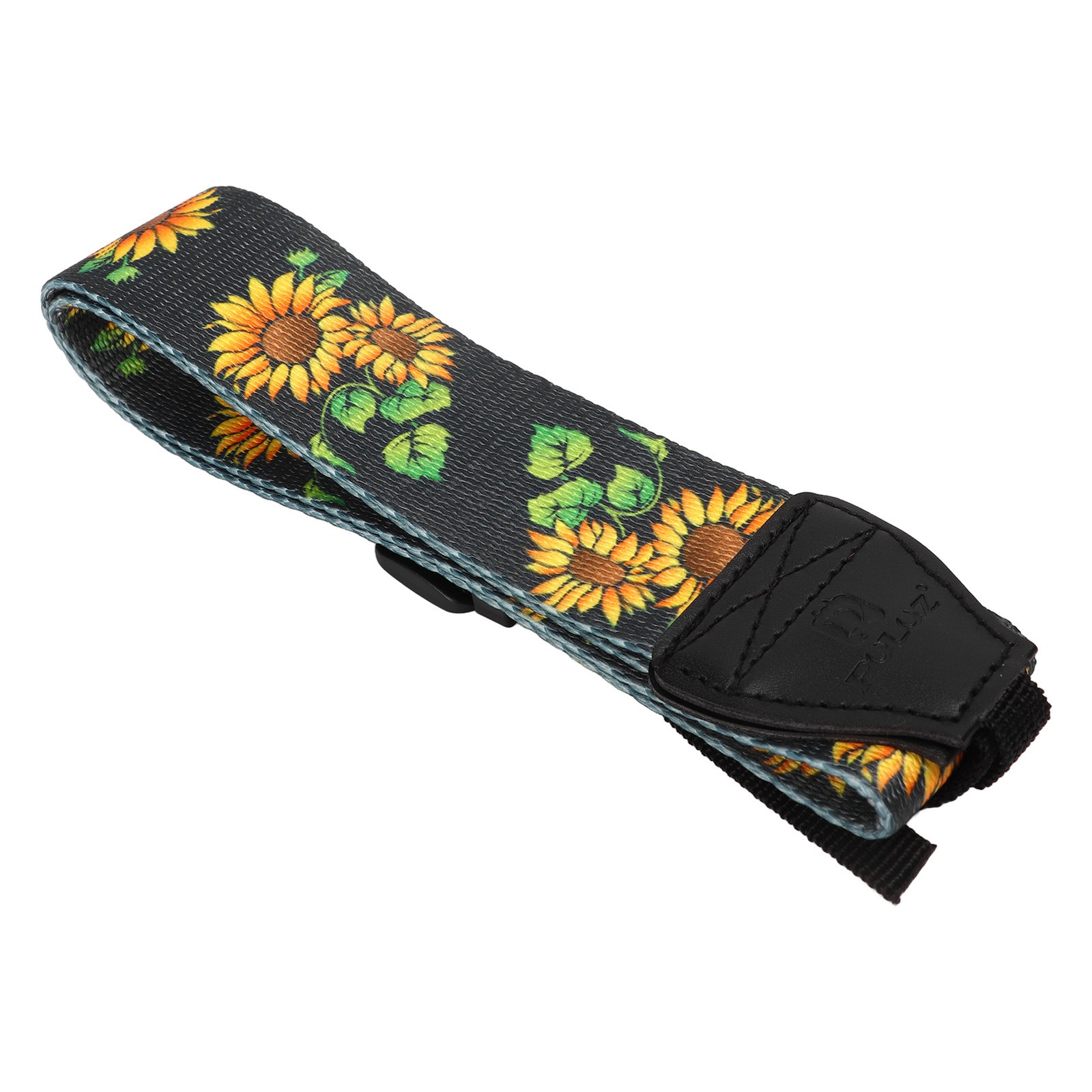 ｀Camera Shoulder Neck Strap Vintage Ethnic Style Sunflower Camera Strap BL