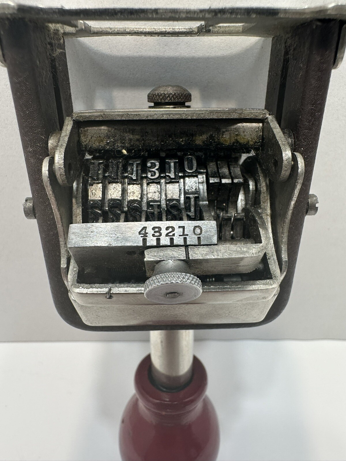 Vintage American Numbering Co. Numbering Machine Model 111