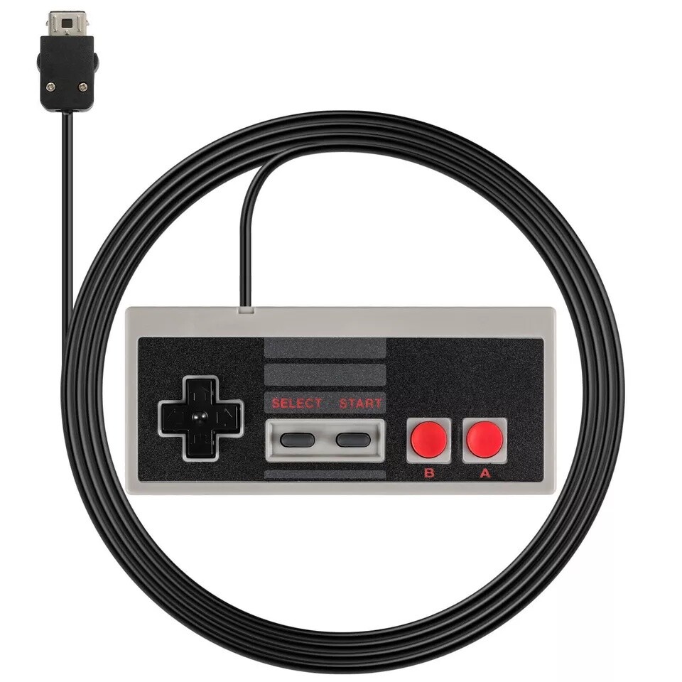 Video Game Wired Controller for Nintendo NES Mini Classic Edition Console