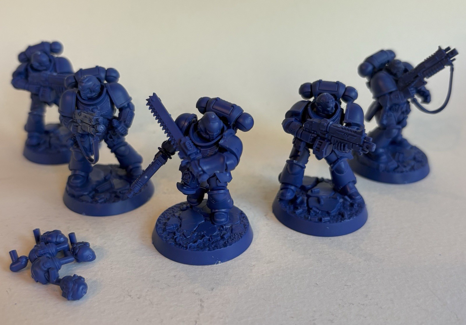 Warhammer 40k Primaris Space Marines  Intercessors (x5) NEW Sprues Unassembled