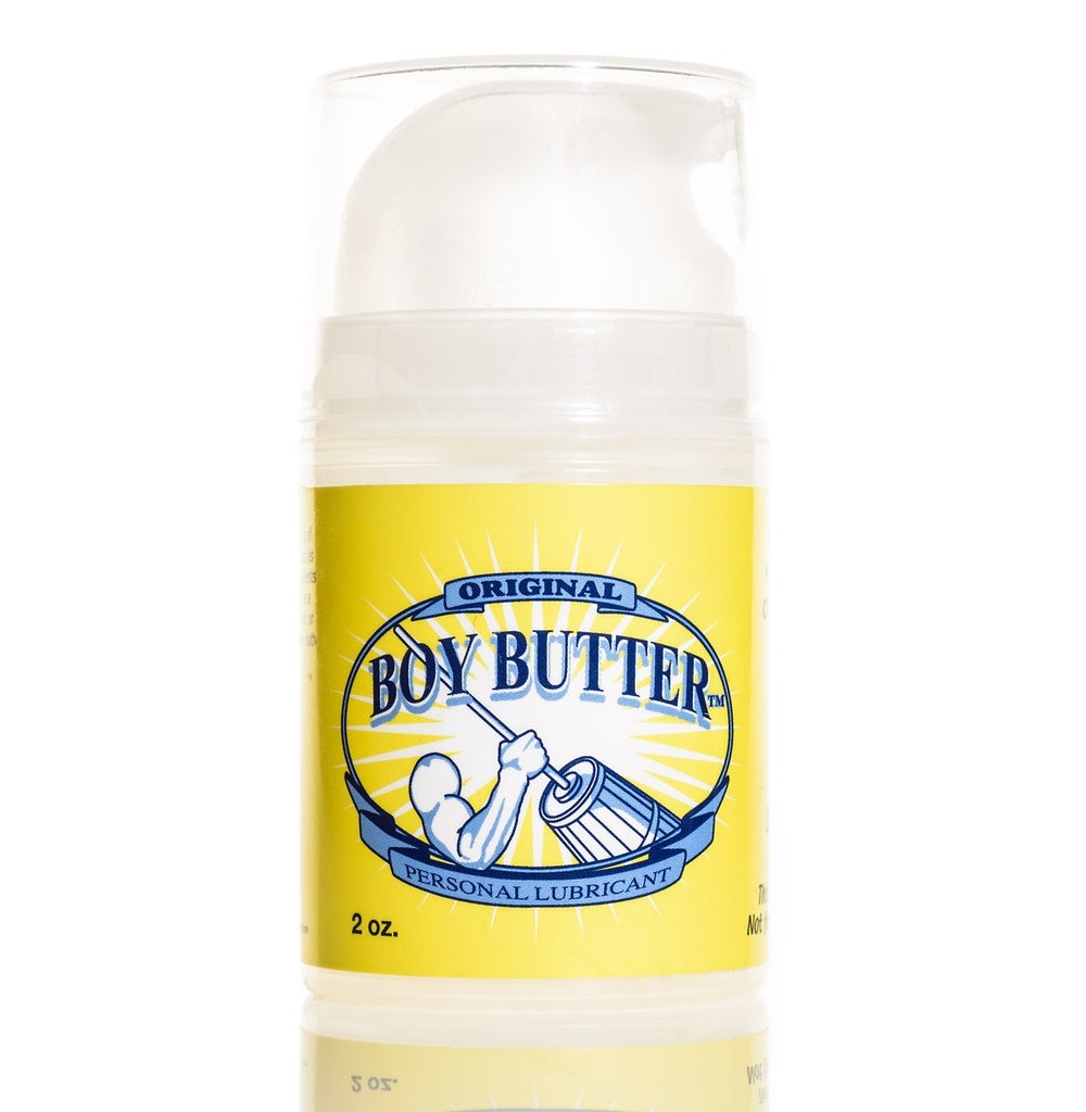 Boy Butter Original - Oil-Based Lubricant - 2 oz Pump Lube