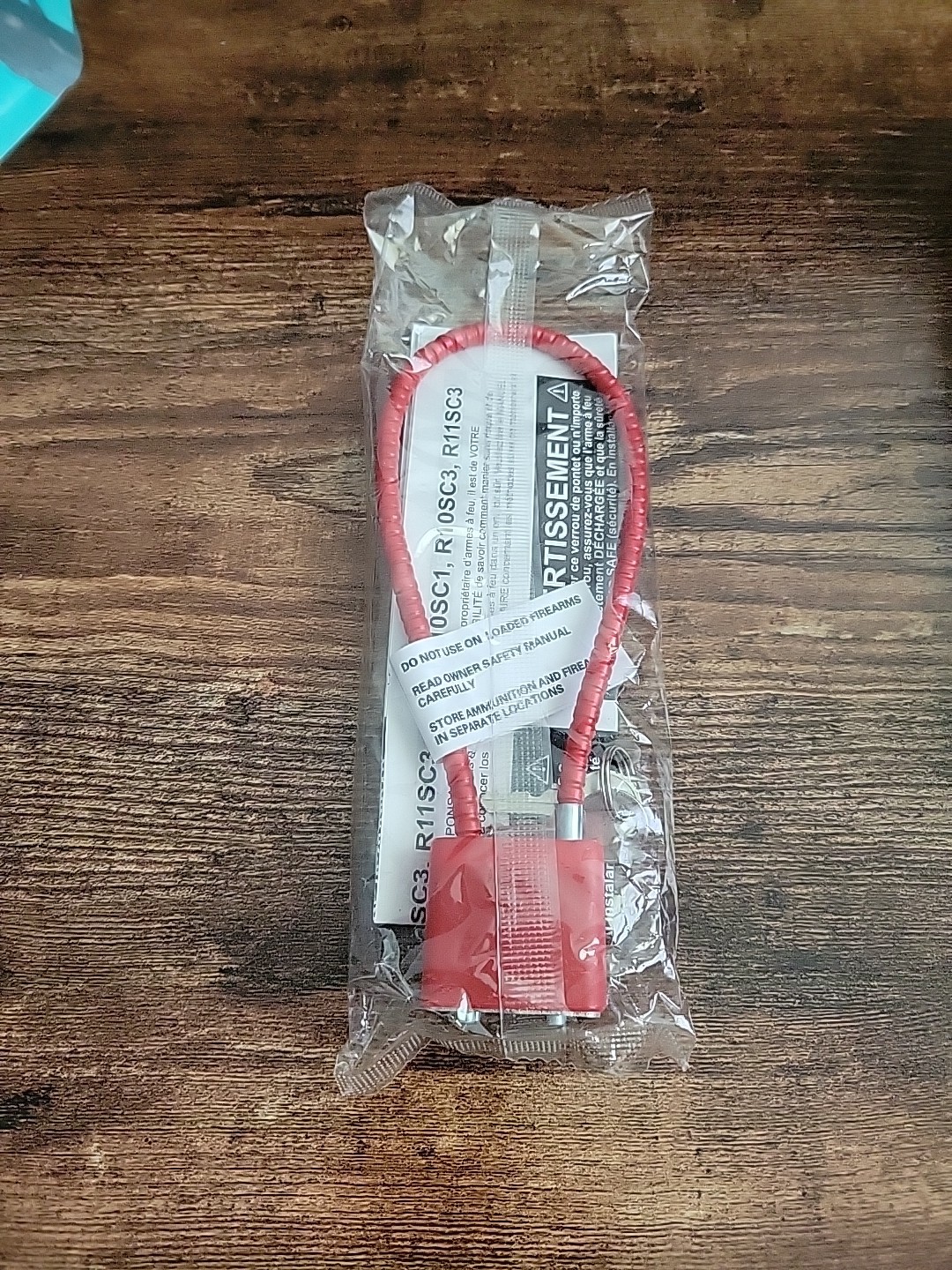 Gun Safety Cable Lock Regal, R11SC3  Child safe With Keys