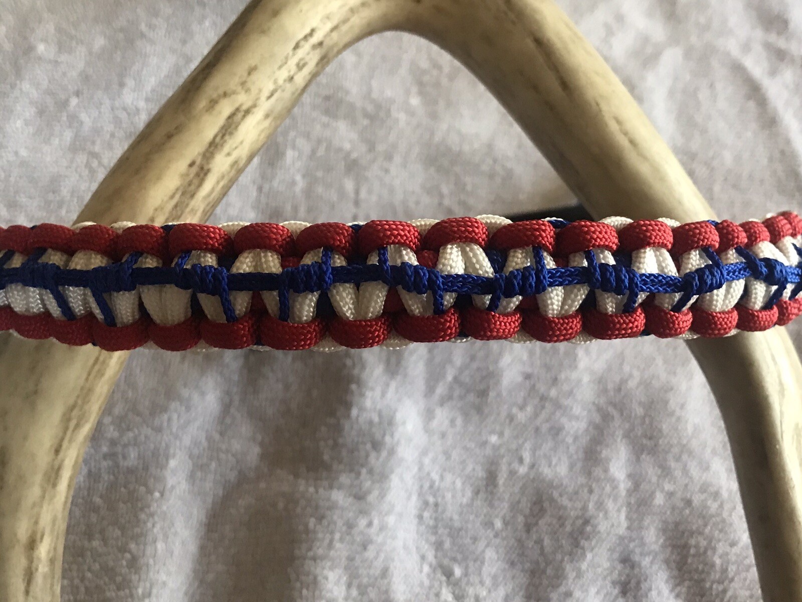 Red,white And Blue Bow Wrist Sling