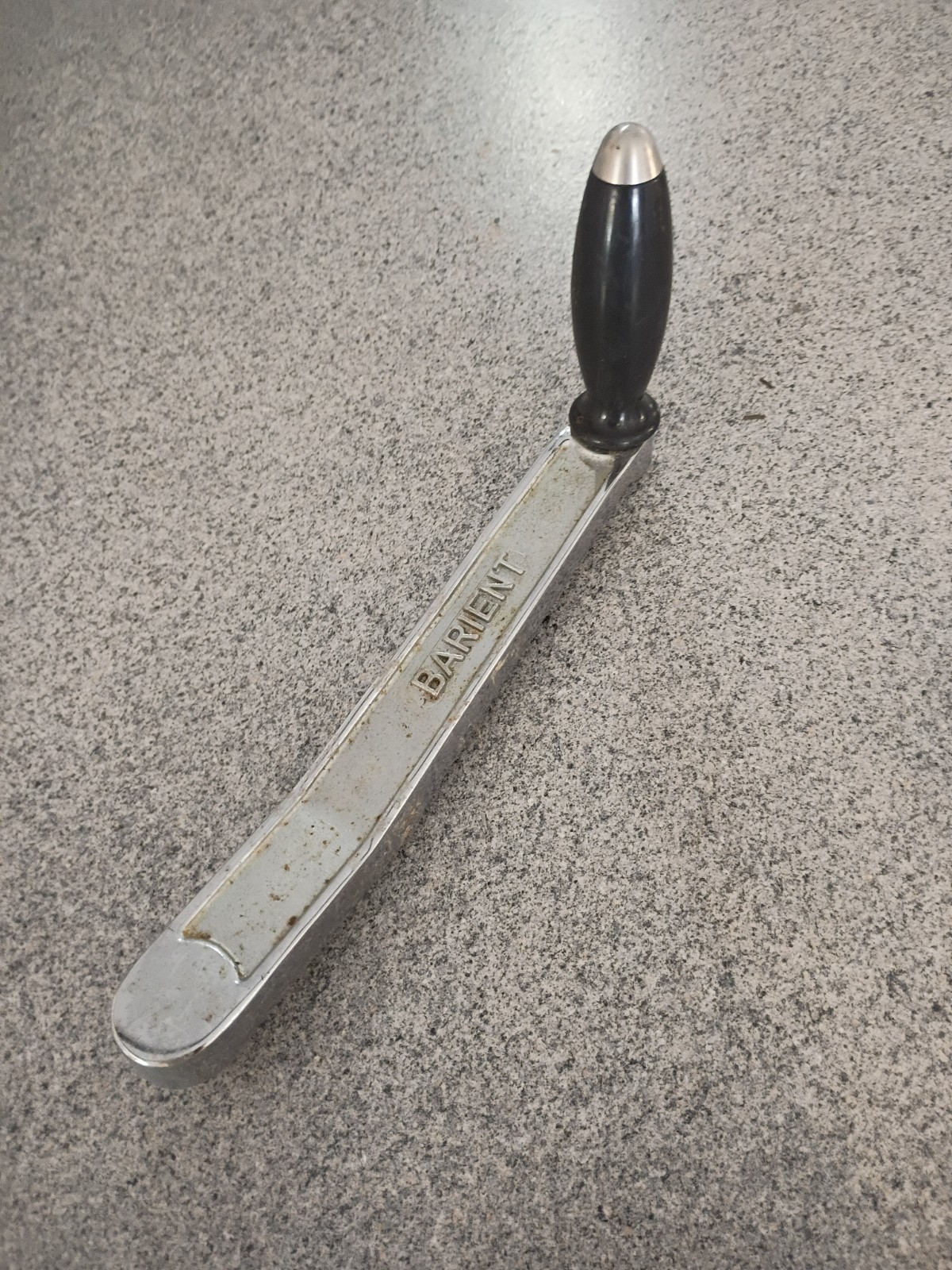 Barient 11" non locking chrome bronze winch handle