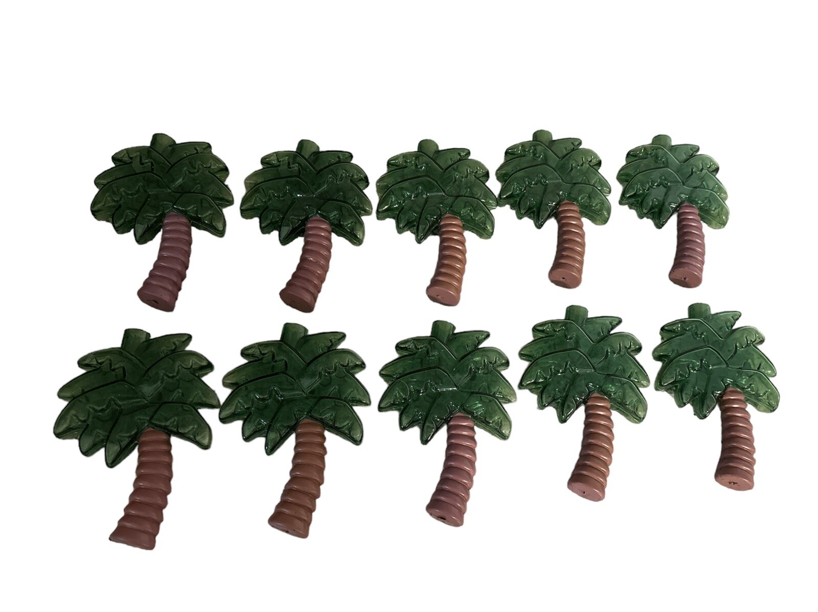 Palm Tree String Light Cover Replacements Only Lot of 10 Green