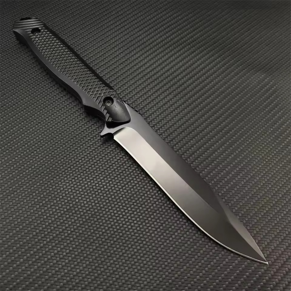 Tactical Fixed Blade Knife 5Cr13Mov Steel Combat Style Hunting Survival Sheath