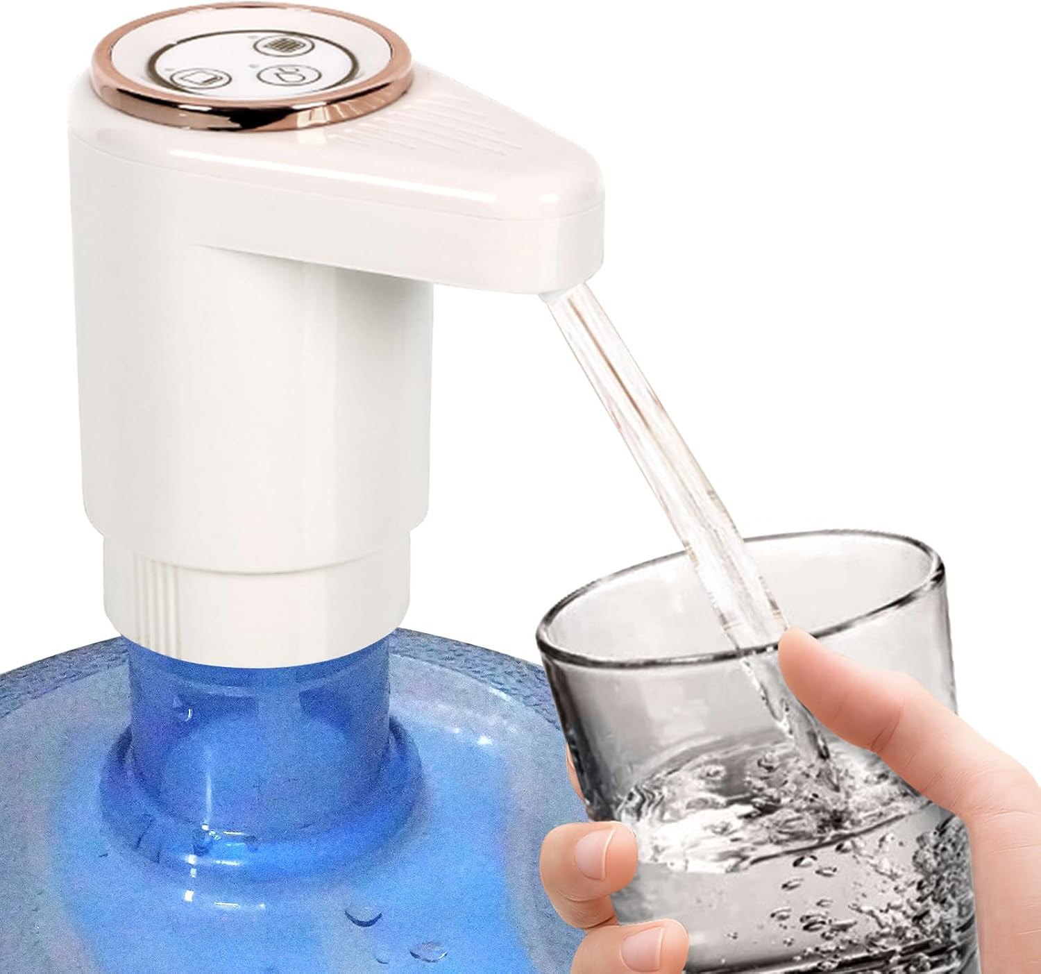 Water Dispenser for 5 Gallon Bottle,Automatic Water Pump,Portable USB Charging E
