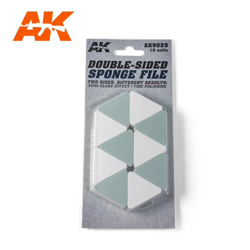 AK Interactive AK9029 Double-Sided Sponge File (10)