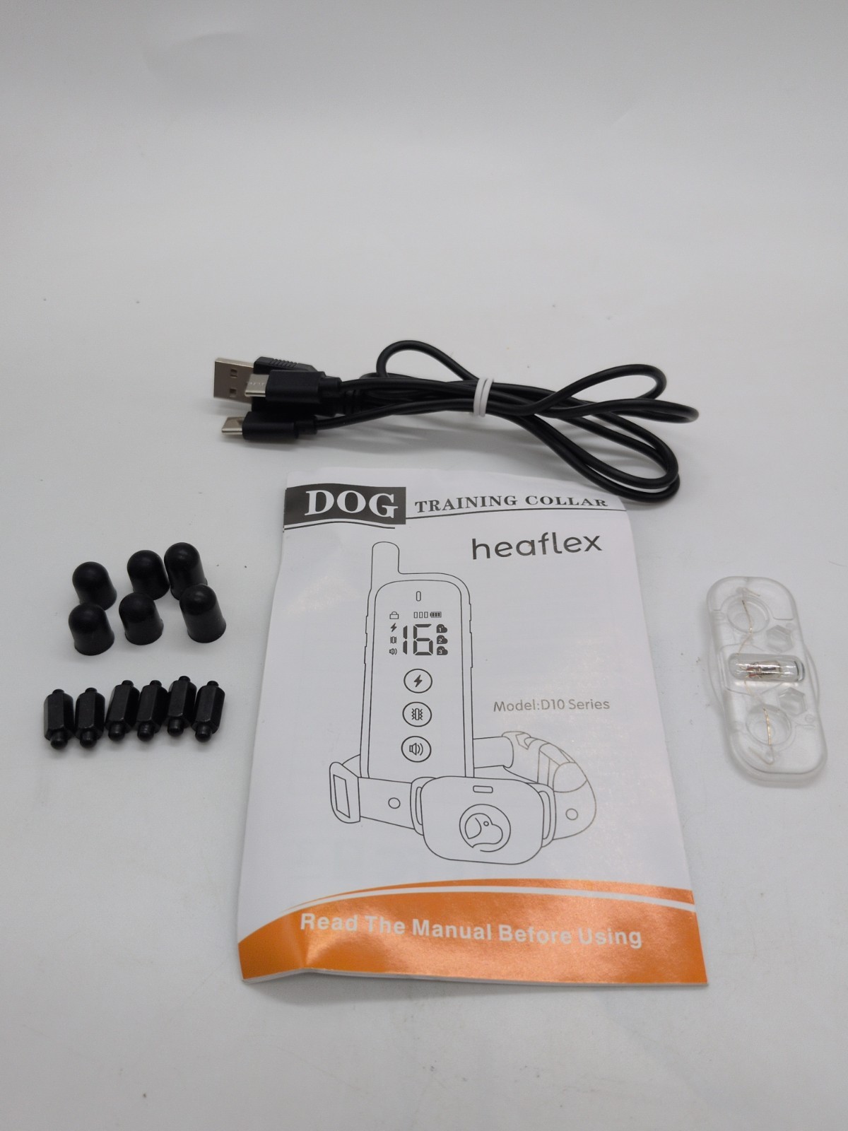 2 Heaflex Dog Training Collars - Three Training Modes