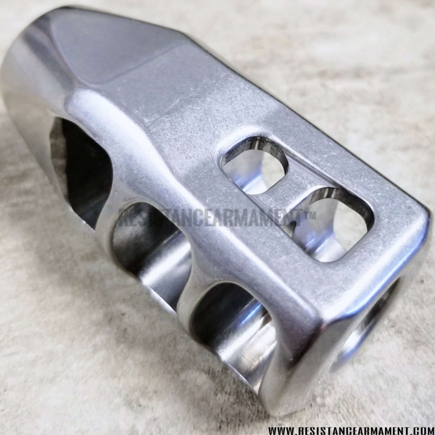 6.5 Creedmoor Ruger Precision 5/8-24 Tanker Stainless Muzzle Brake Compensator