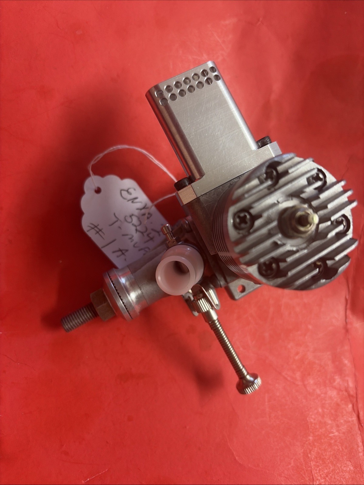 ENYA 29 5224 STUNT ENGINE & T-MUFFLER COMPLETE NICE # 1A