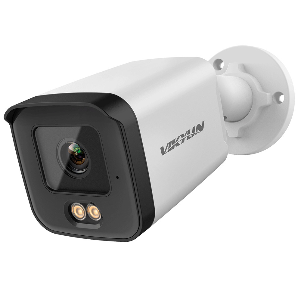 VIKYLIN 5MP Full Color POE Security Camera Built-in MIC Speaker Motion Detection