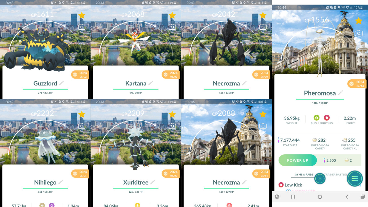 👍Non Shiny Ultra Beasts Location Background 2024 Pokemon GO✌ Registered Only