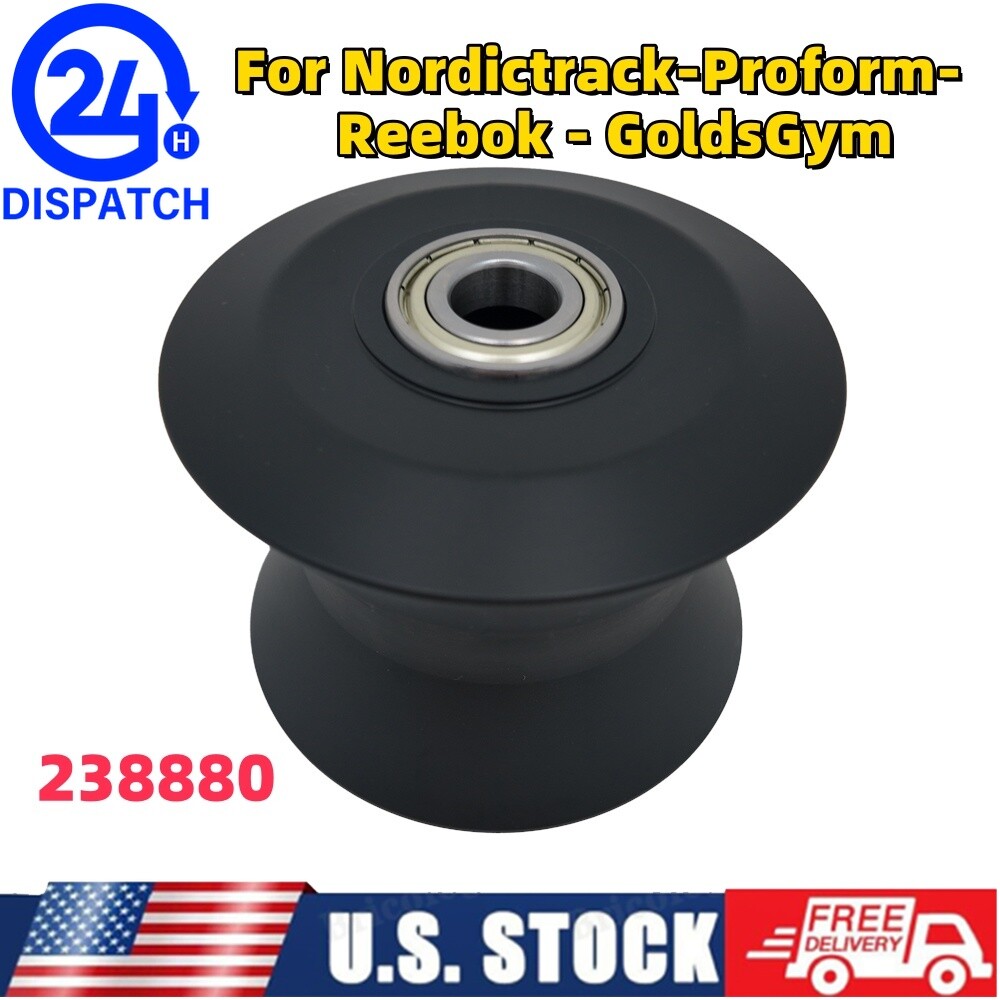 For Gold's Gym Cross Trainer 510 Part 238880 Elliptical Roller Wheel Repalcement
