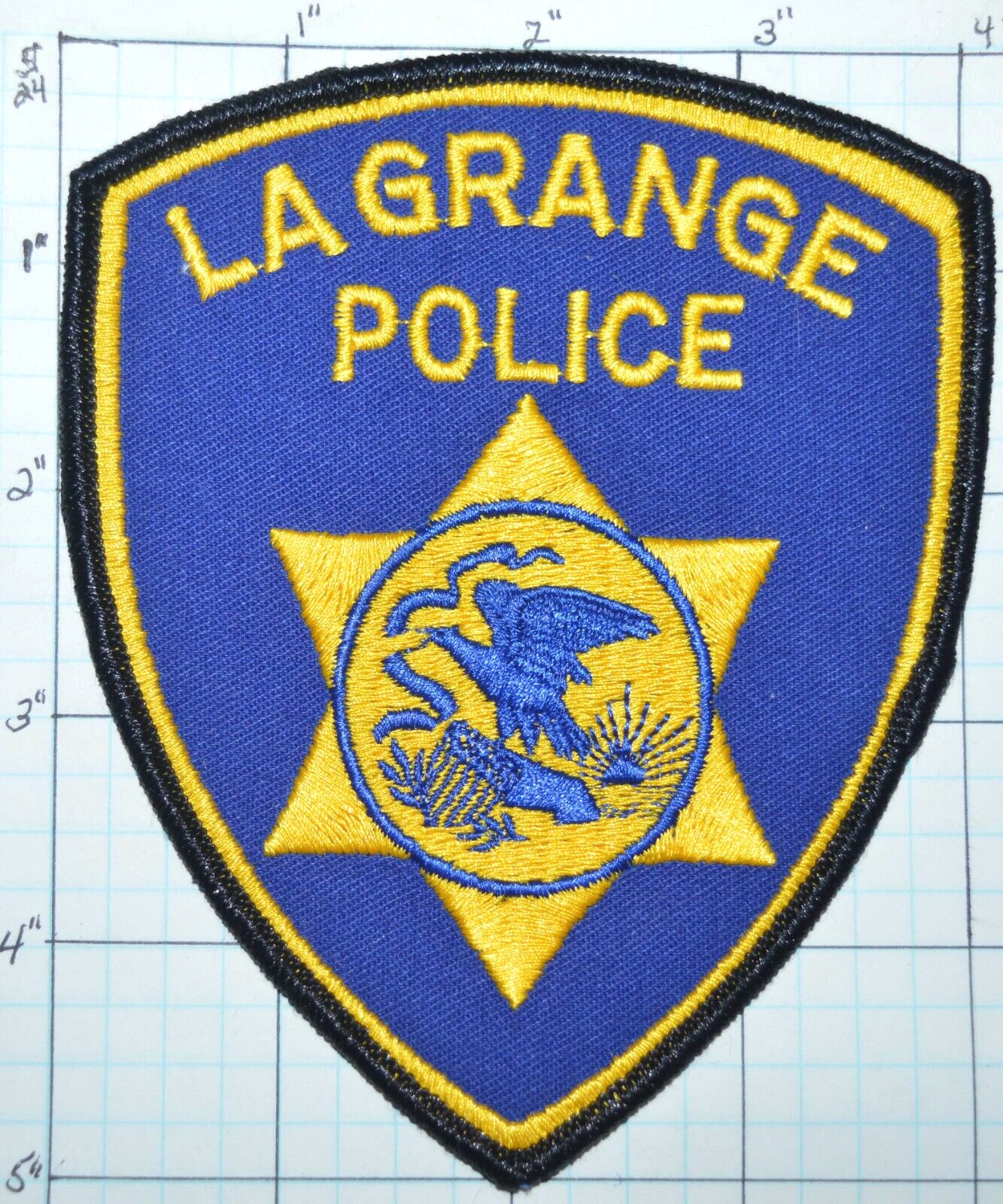 ILLINOIS, LAGRANGE LA GRANGE POLICE DEPT PATCH