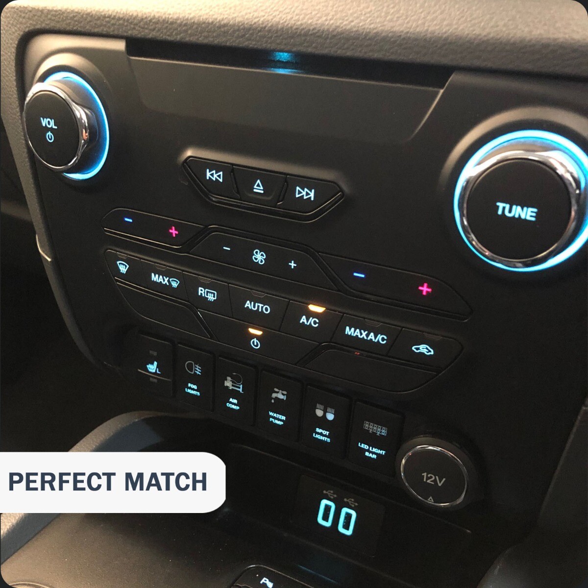 Switch Panel Switch holder for FORD Ranger PX2 PX MII PX3 PX MIII