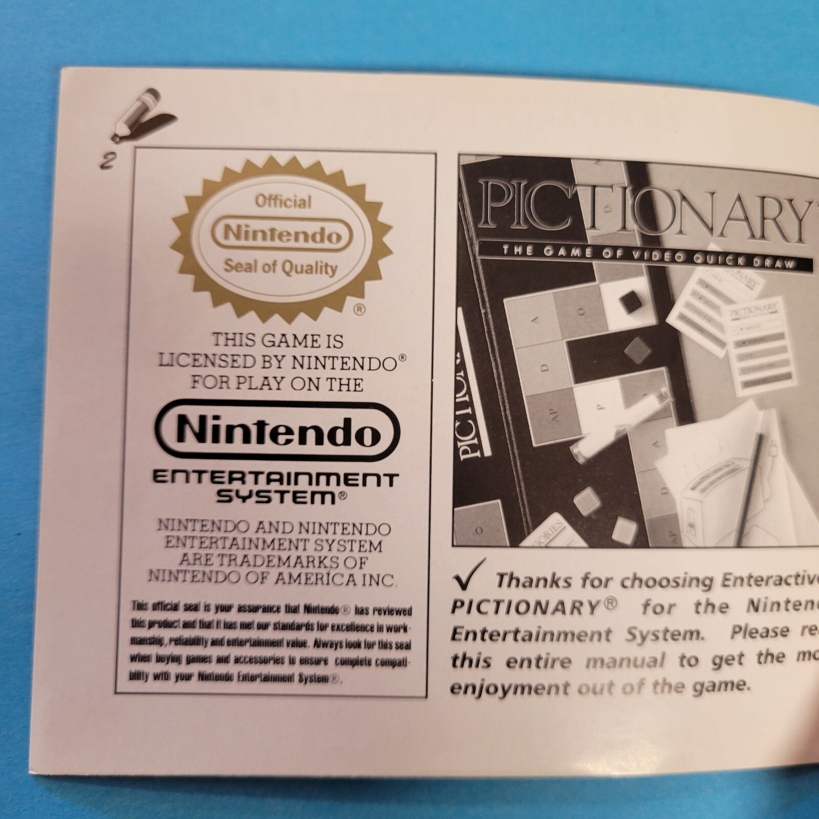 Pictionary Manual