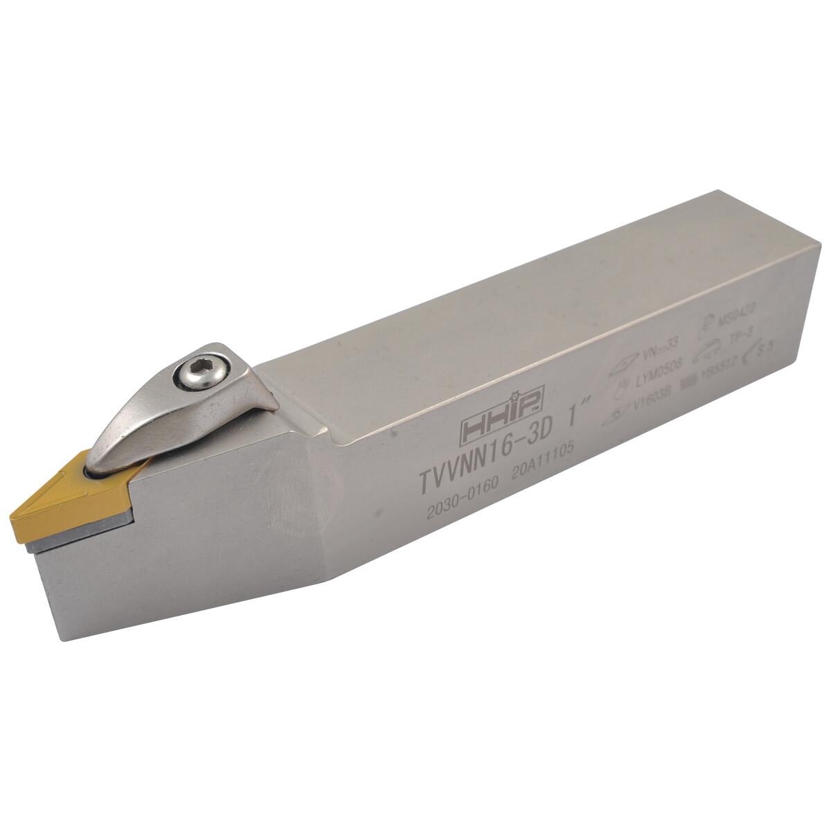 MVVNN 16-3D TURNING TOOL HOLDER - NEW RIGID CLAMP DESIGN (2030-0160)