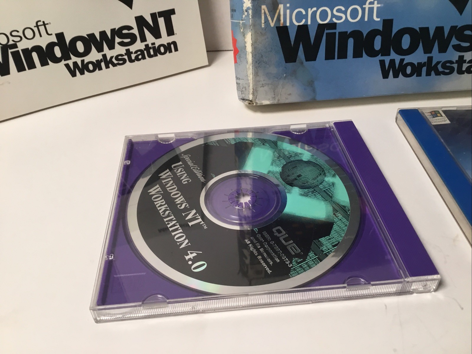 Microsoft Windows NT Upgrade Cd ROM And Key.