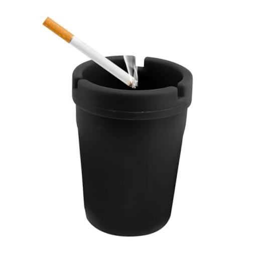 Car Ashtray, Auto Smell Proof Self-Extinguishing Cup Holder Cigar Ash Tray,