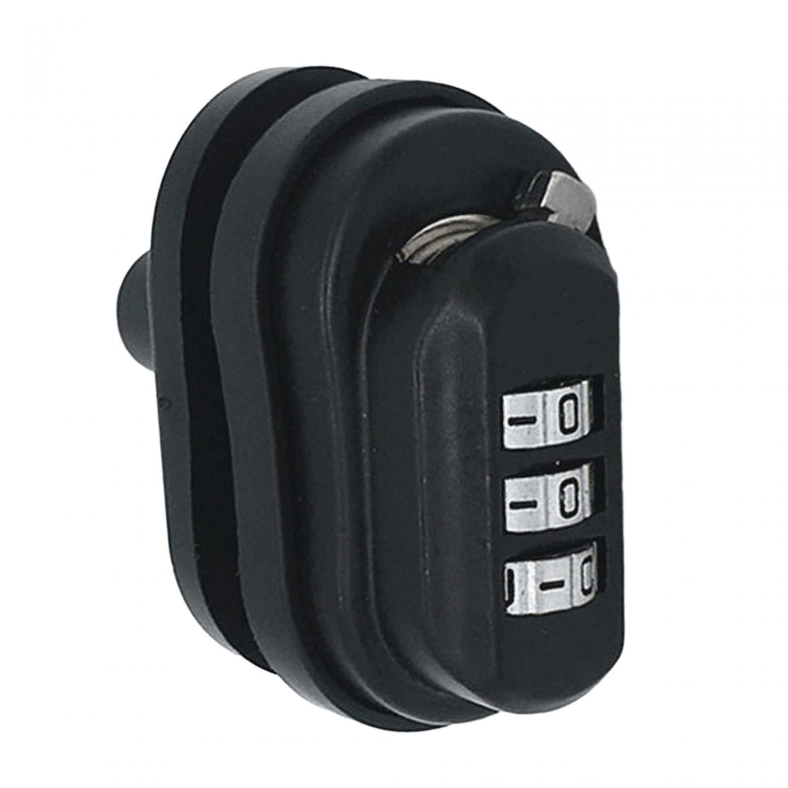Codes Locks 3 Digit Sturdy Practical Resettable Multipurpose Portable Universal