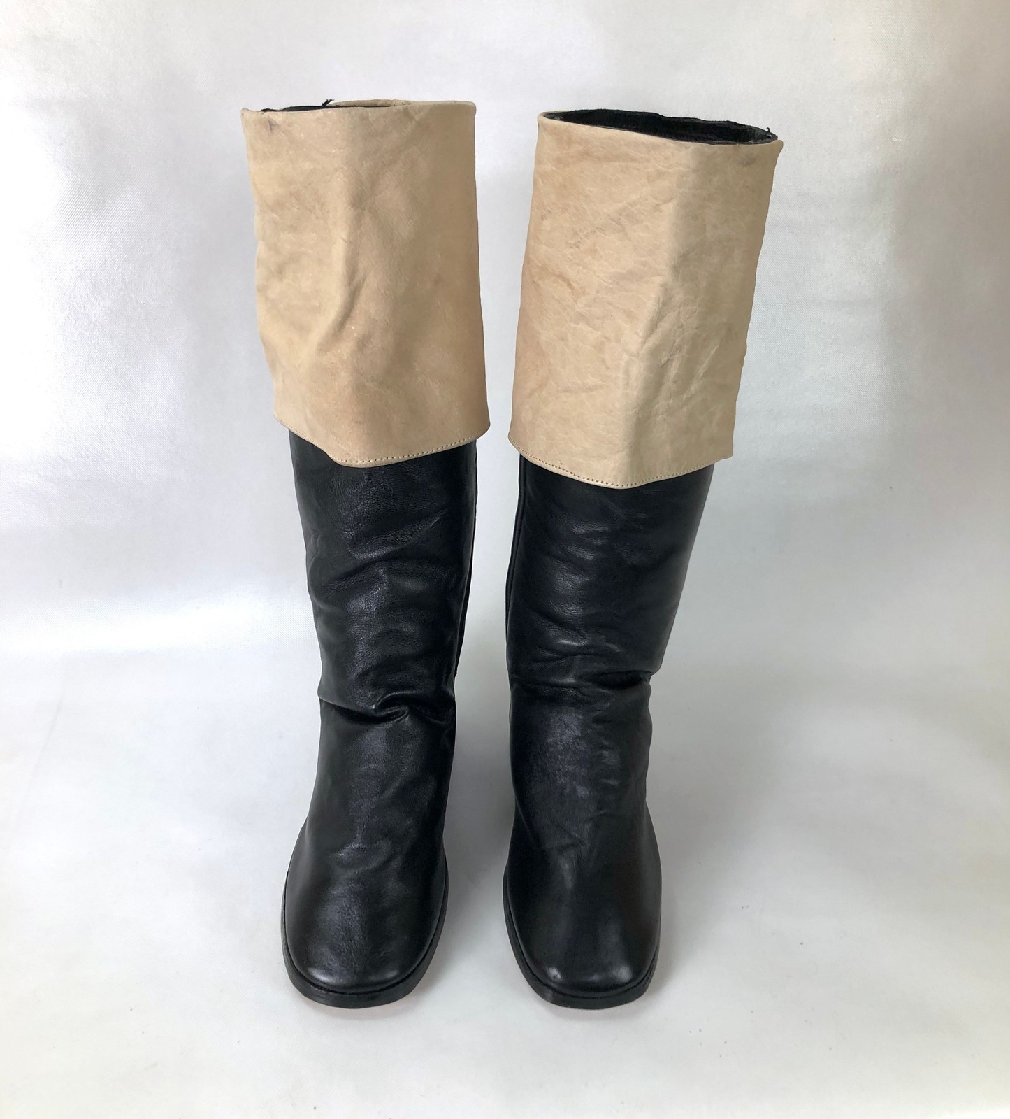Colonial & Early American Top Boots - 18th and 19th Century Riding Boots Size 12
