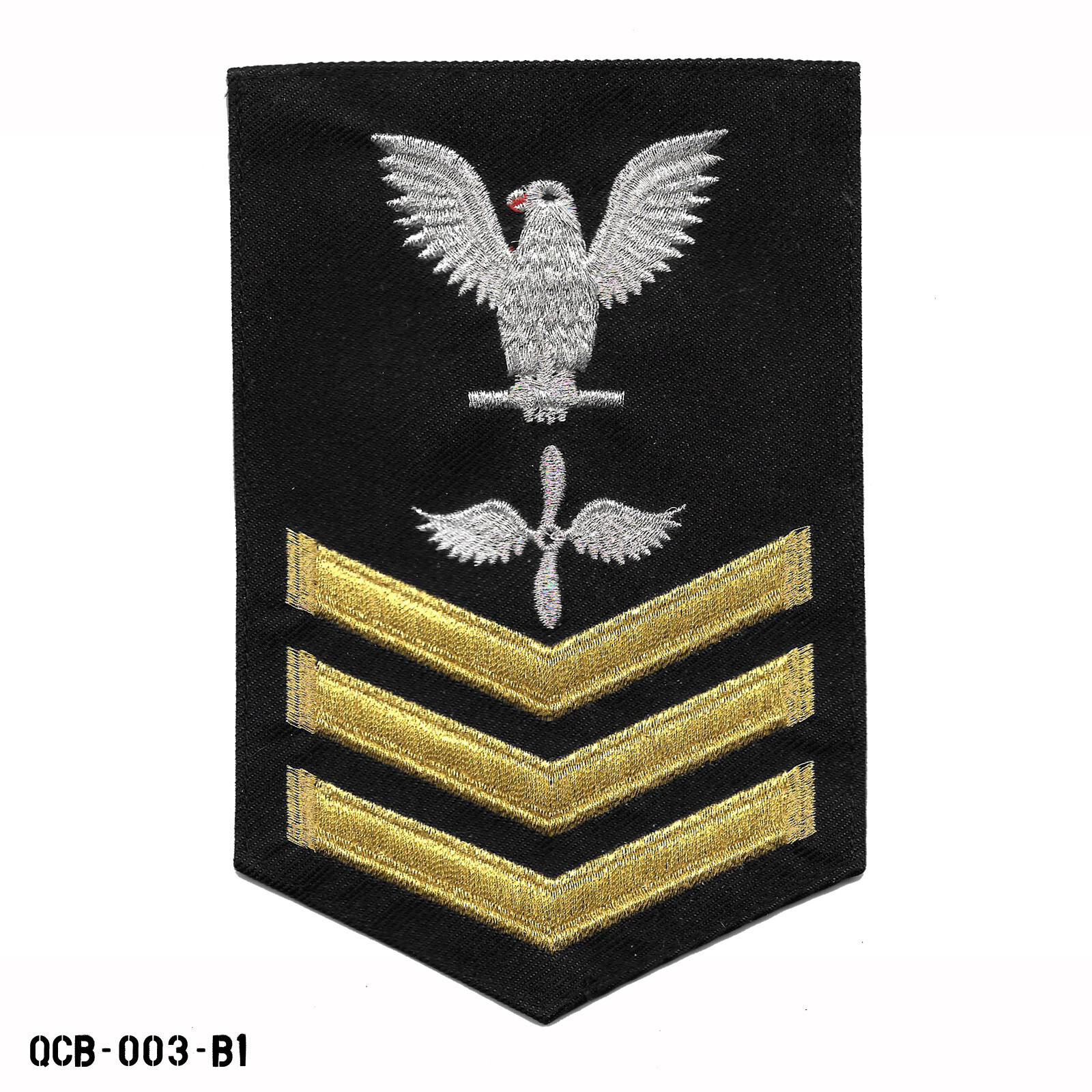 Aviation Machinists Mate Sleeve Patch US Navy PO1 E6 Petty Officer 1st Class NEW