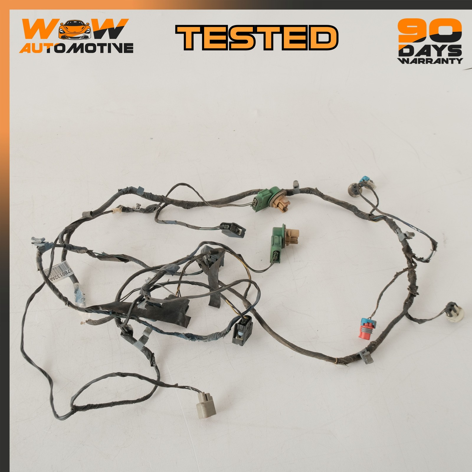 05-13 CHEVROLET CORVETTE C6 REAR BODY LIGHTING WIRE HARNESS 22756511 OEM