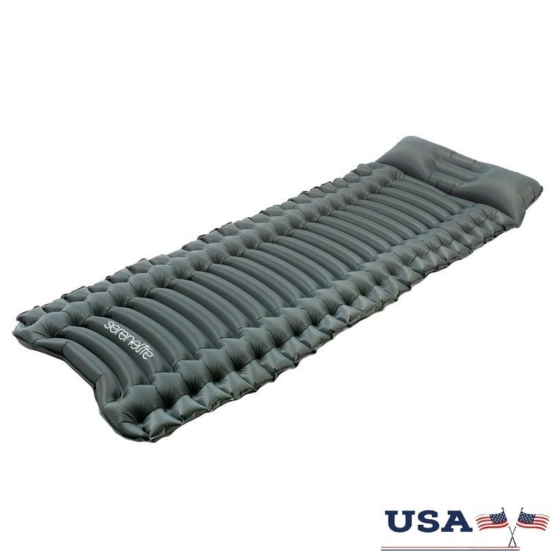 Ultralight Self-Inflating Camping Sleeping Pad Compact Carrying Bag Air Mattress