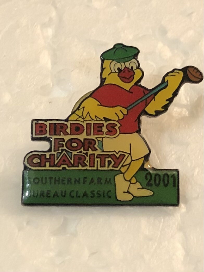 Golf Pin Southern Farm Bureau Classic “Birdies For Charity” Mississippi Hat 2001