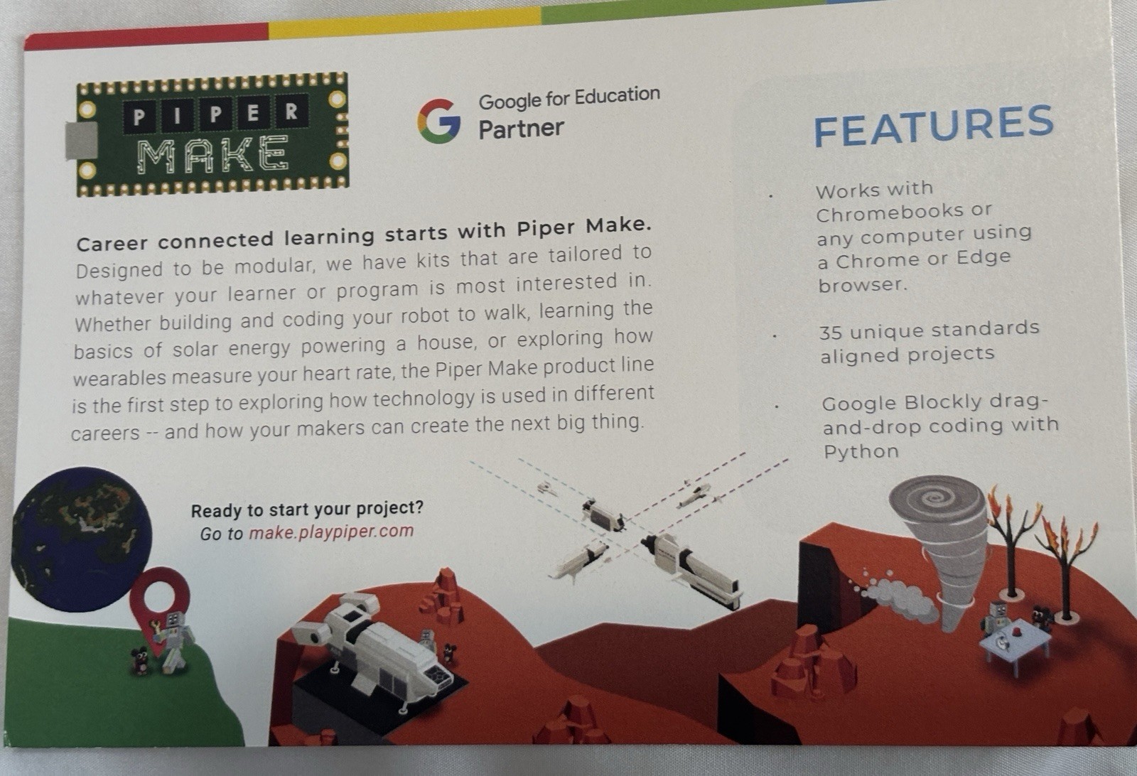 Piper Make DIY Game Controller Kit- Educational Electronics- STEM - Unassembled