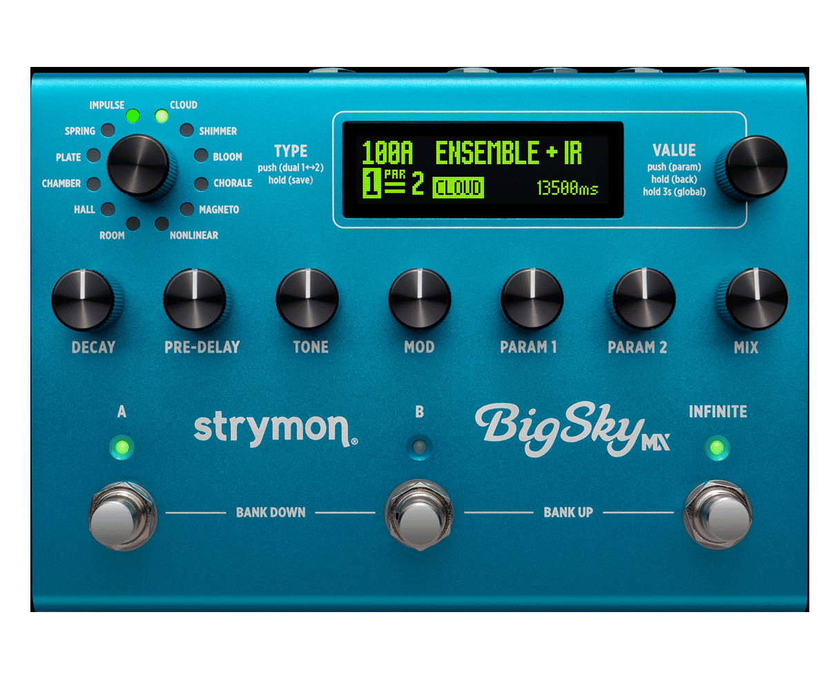 Strymon BigSky MX Reverb Workstation Pedal - Used