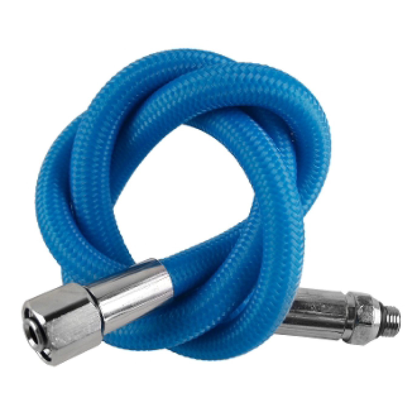 Miflex Low Pressure Regulator 26" Braided Hose LP Dive Second Stage Scuba Blue