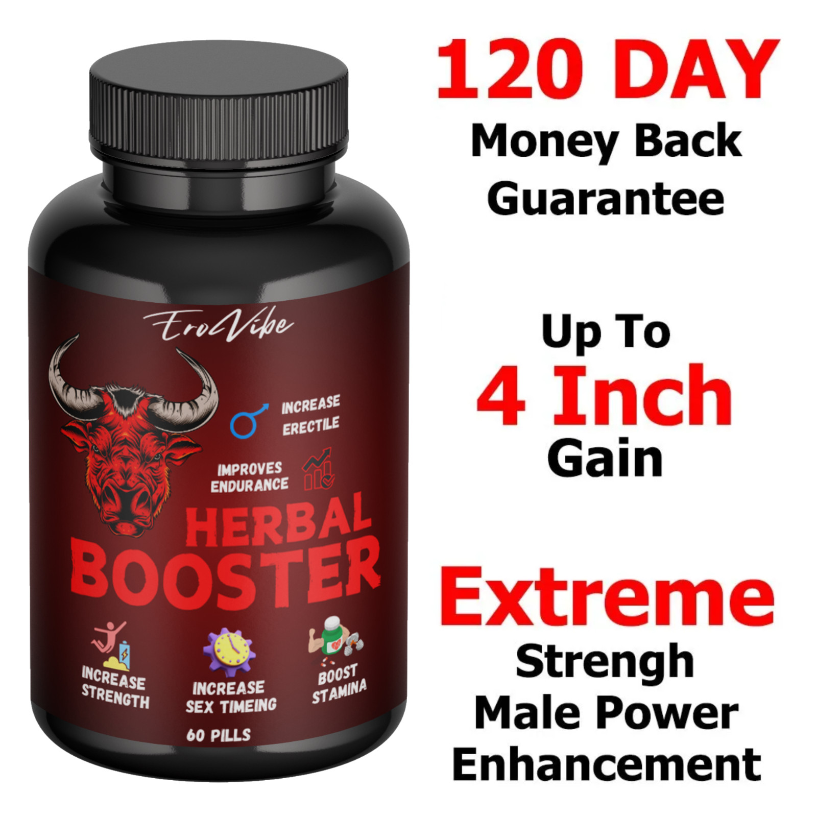 60 PERFORM PILLS FOR MEN - #1 MALE STAMINA | PERFOMANCE MATTERS