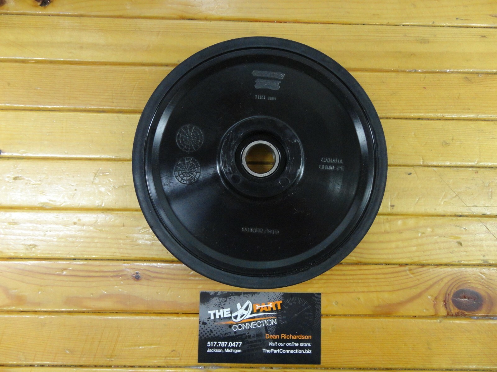 SKI DOO PPD 180MM IDLER WHEEL OEM 503190395 7.09" X 20mm REV XP TNT RENEGADE ADR