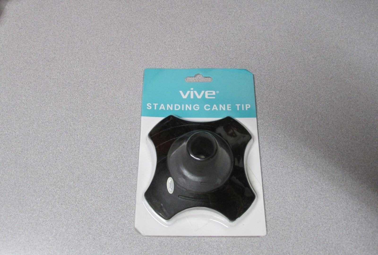 VIVE Self Standing Cane Tip Heavy Base Black